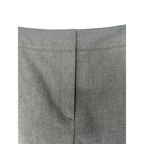 Talbots Woman Plus Gray Office Work Straight Leg Trouser Dress Pant Size 18W - Picture 6 of 14
